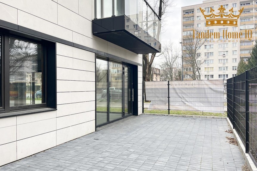 Warszawa, Mokot&oacute;w, Na wynajem lokal handlowo-usługowy 95m2, Puławska Mokot&oacute;w, ogr&oacute;dek