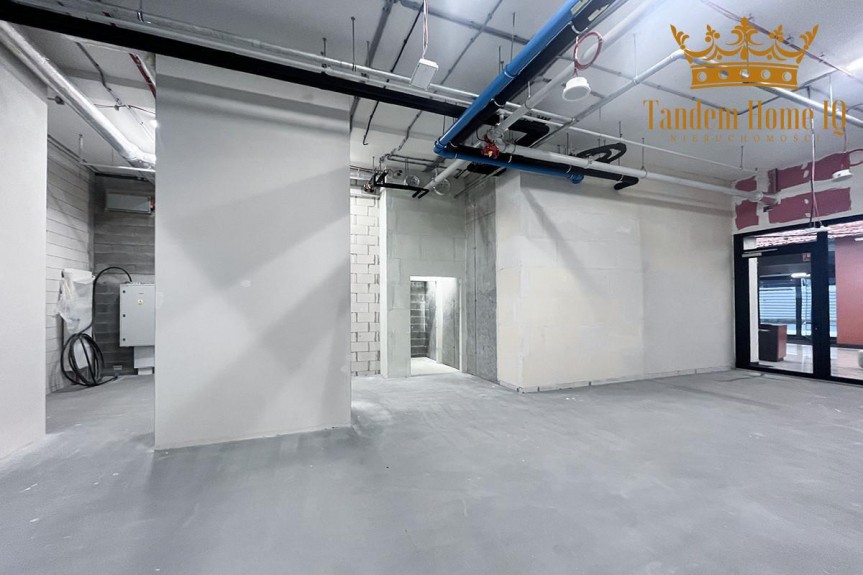 Warszawa, Wola, Do wynajęcia 86m2 przy Rondzie ONZ, Prosta pod kawiarnię, nowa budowa