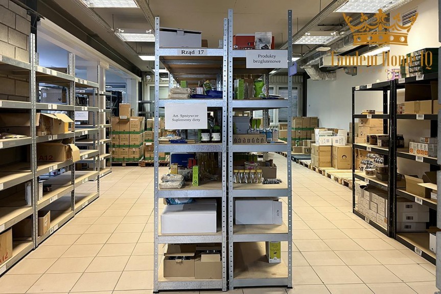 Warszawa, Białołęka, Do wynajęcia 556m2 magazynu, parter budynku ocieplanego - Białołęka