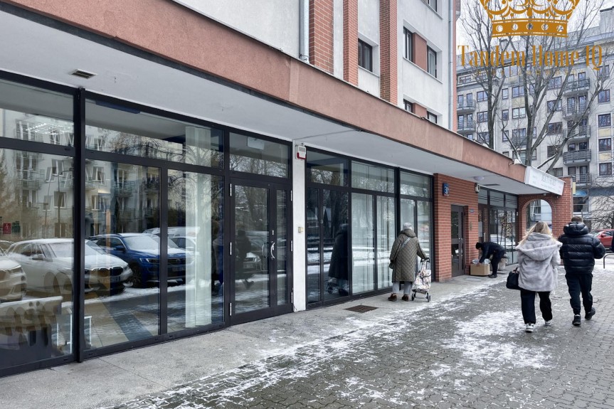 Warszawa, Praga-Południe, Saska Kępa, Do wynajęcia lokal 94m2 handlowo-usługowy na Saskiej kępie, Zwycięzc&oacute;w