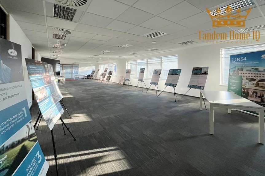 Warszawa, Mokot&oacute;w, Duże biuro na 8 piętrze do wynajęcia w bardzo dobrym stanie - Mokot&oacute;w